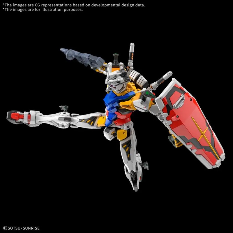 HGGQ WHITE GUNDAM-1/144-BANDAI - immagine 4