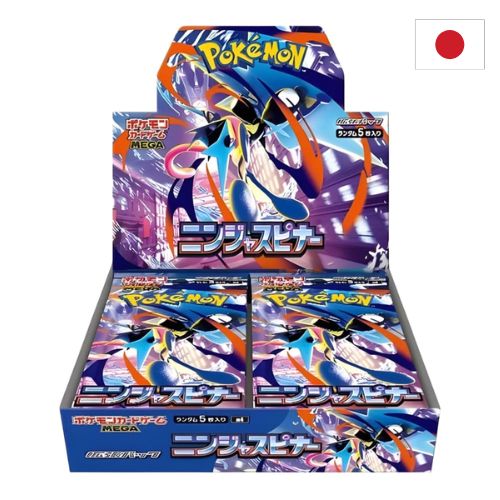 POKEMON-NINJA SPINNER-BOX 30 BUSTE-JAP