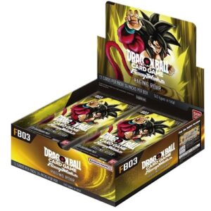 DRAGONBALL FB03 FUSION WORLD-RAGING ROAR-BOX 24 BUSTE-ENG