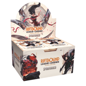 LEAGUE OF LEGEND RIFTBOUND-SPIRITFORGED-BOX 24 BUSTE-ENG