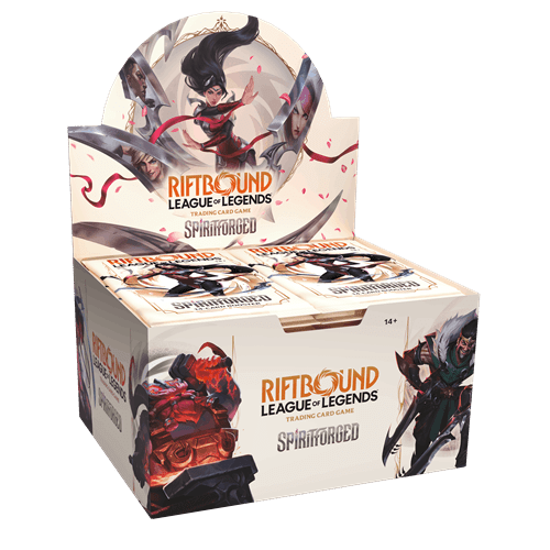 LEAGUE OF LEGEND RIFTBOUND-SPIRITFORGED-BOX 24 BUSTE-ENG