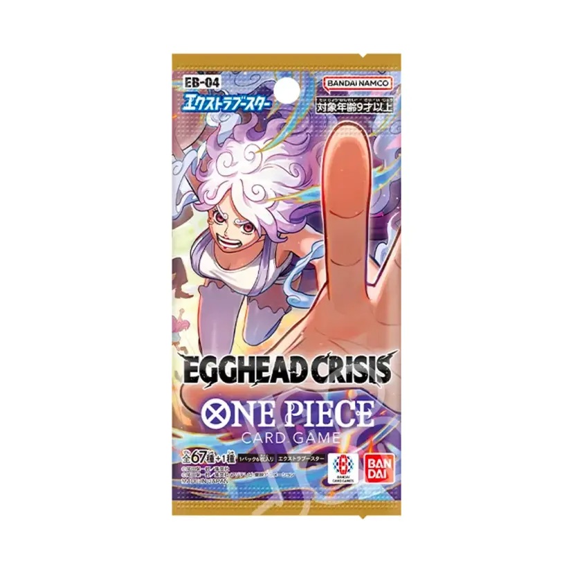 ONE PIECE-EB04 EGGHEAD CRISIS-BOX 24 BUSTE-JAP - immagine 2