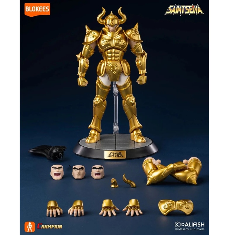 CHAMPION CLASS-SAINT SEIYA-TAURUS ALDEBARAN 06-BLOKEES - immagine 7