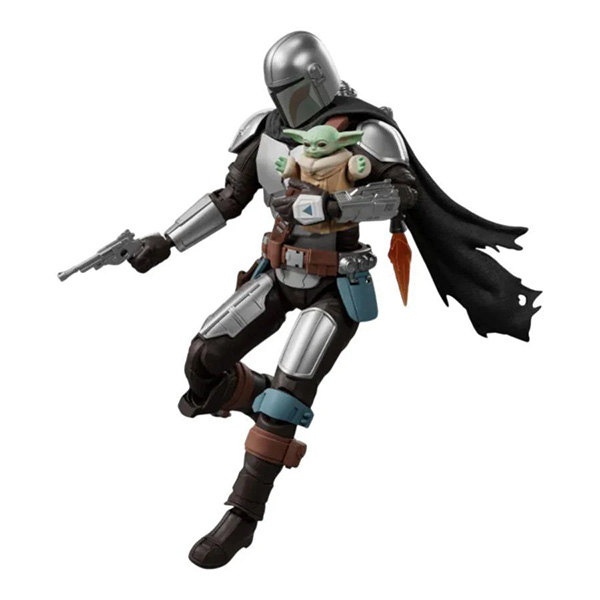 CHAMPION CLASS 05-STAR WARS-MANDALORIAN AND GROGU-BLOKEES - immagine 4