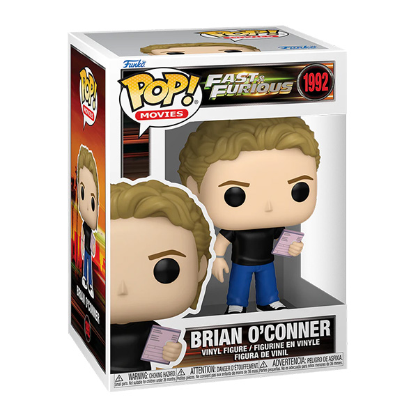 FUNKO POP MOVIES 1992-FAST AND FURIOUS 25TH-BRIAN O'CONNOR