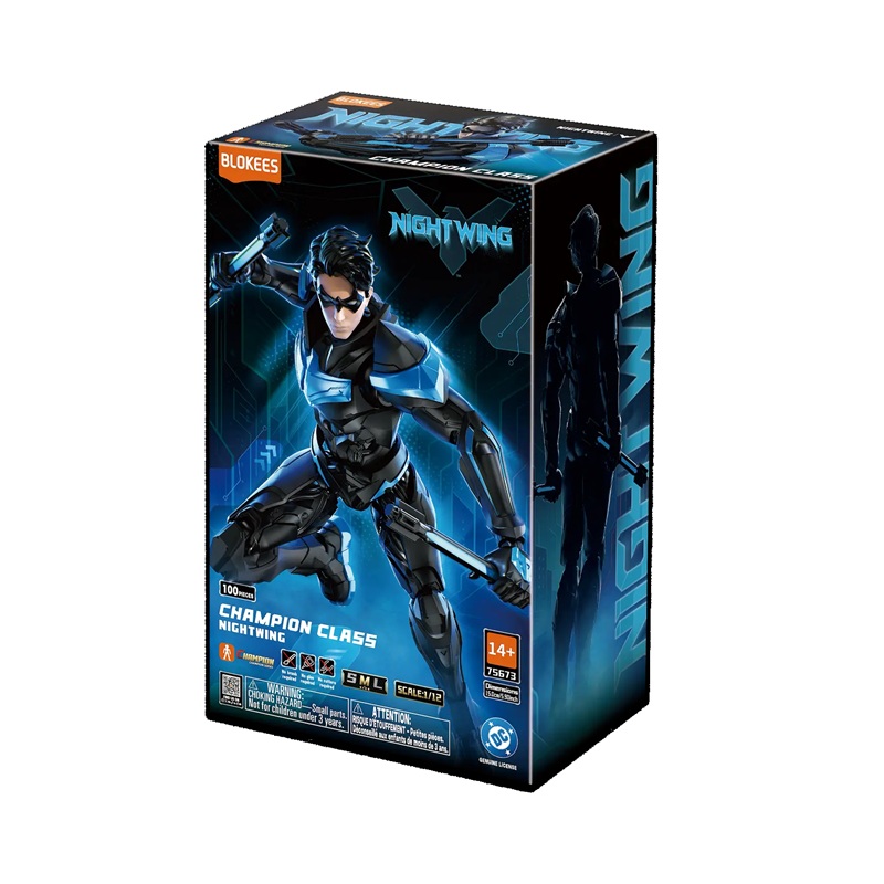 CHAMPION CLASS 03-DC HERO-NIGHTWING-BLOKEES