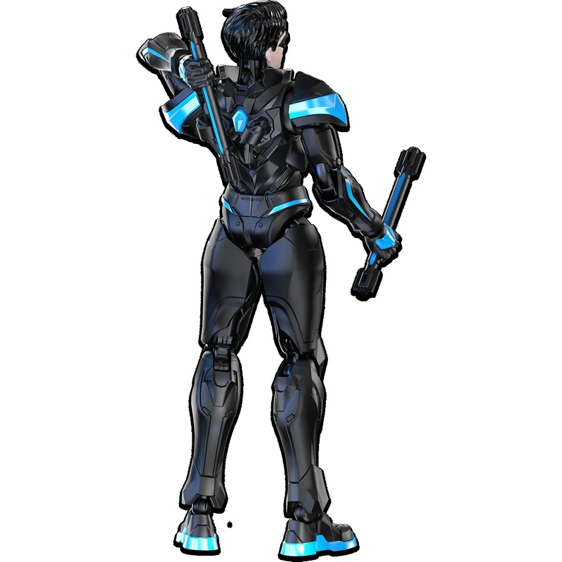 CHAMPION CLASS 03-DC HERO-NIGHTWING-BLOKEES - immagine 6