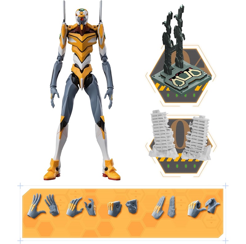 EVANGELION-ACTION EDITION-PROTO TYPE 00-BLOKEES - immagine 9