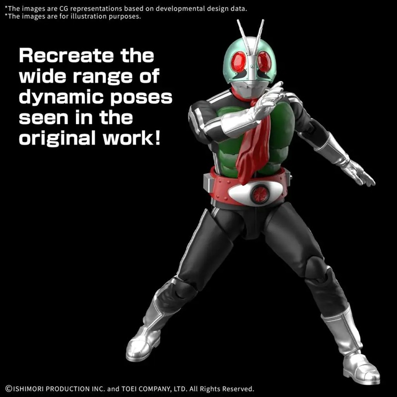 FIGURE RISE MASKED RIDER 1-BANDAI - immagine 3