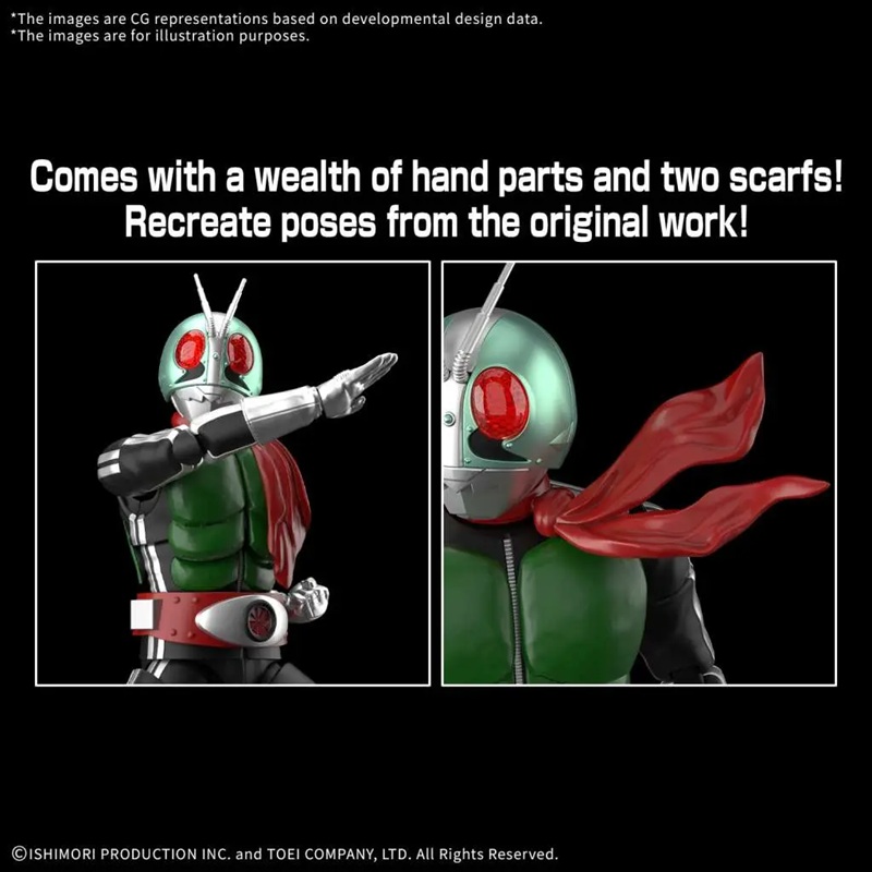 FIGURE RISE MASKED RIDER 1-BANDAI - immagine 4
