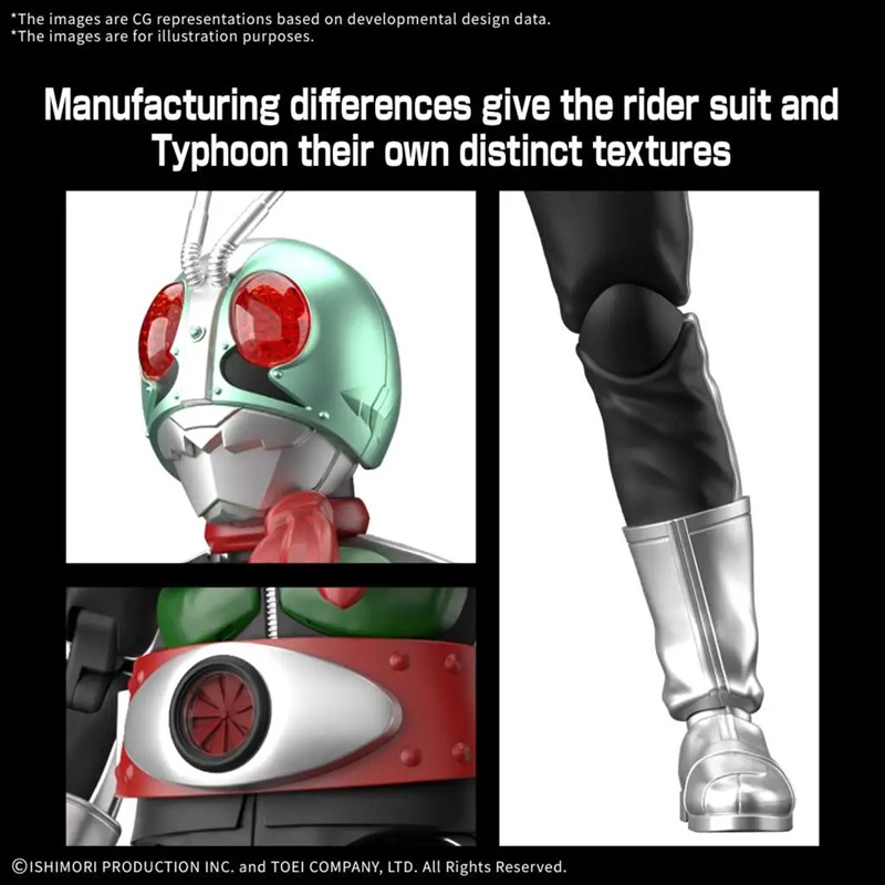 FIGURE RISE MASKED RIDER 1-BANDAI - immagine 5