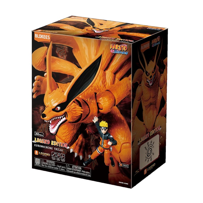 CHAMPION CLASS LE01-NARUTO SHIPPUDEN-KURAMA-BLOKEES
