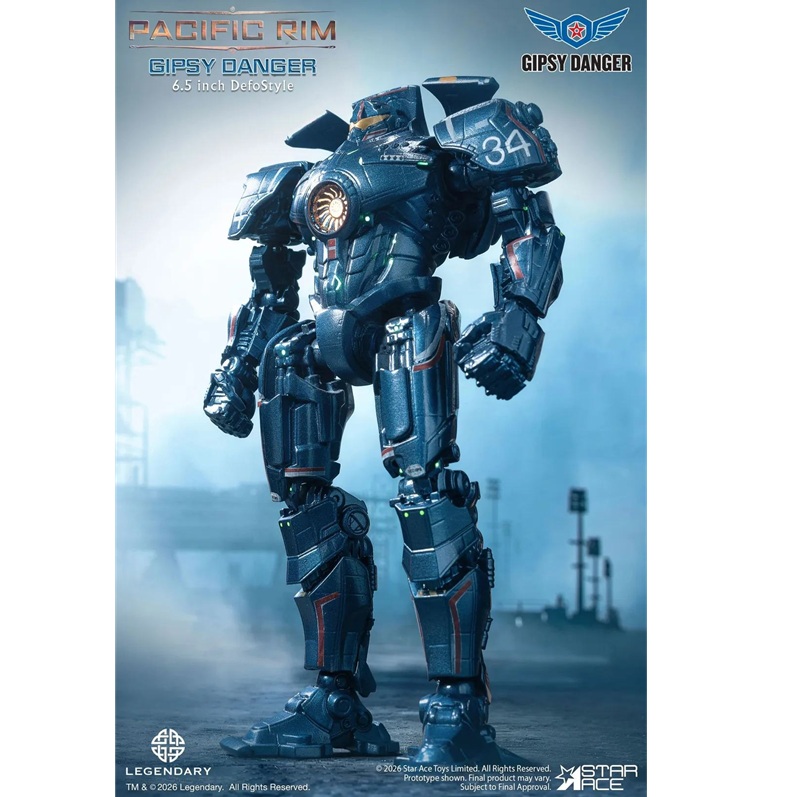 PACIFIC RIM GIPSY DANGER-DEFOSTYLE NX FIGURE-STAR ACE