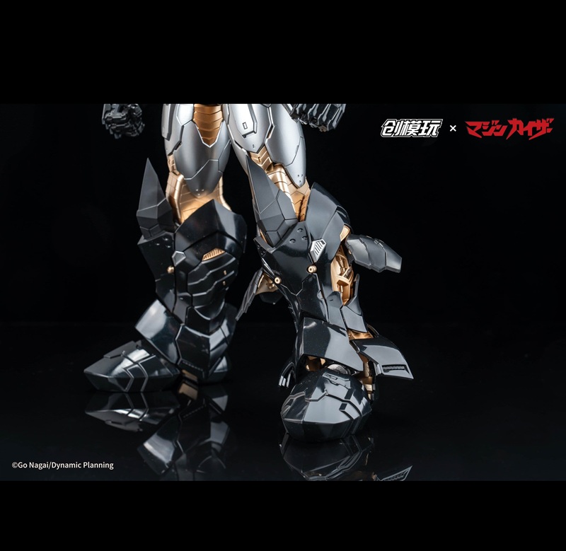 MAZINKAISER-PLASTIC ALLOY FRAME-PLASTIC MODEL KIT-TRON MODEL X DRAGON HORSE - immagine 4
