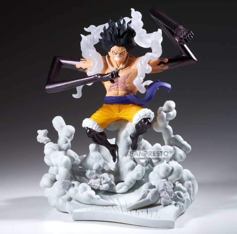 SENKOZEKKEI-ONE PIECE-MONKEY D. LUFFY GEAR 4-BANDAI - immagine 2