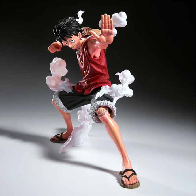 ONE PIECE-MONKEY D. LUFFY-MAXIMATIC PLUS FIGURE-BANPRESTO - immagine 2