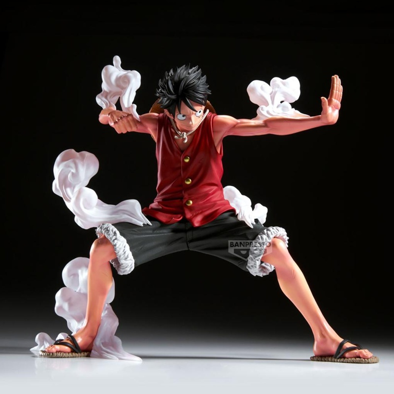 ONE PIECE-MONKEY D. LUFFY-MAXIMATIC PLUS FIGURE-BANPRESTO - immagine 3