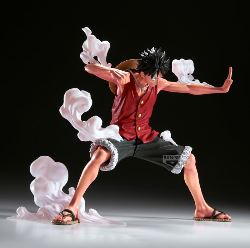 ONE PIECE-MONKEY D. LUFFY-MAXIMATIC PLUS FIGURE-BANPRESTO - immagine 4