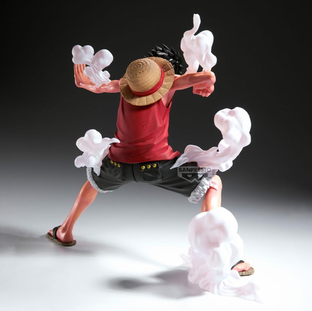 ONE PIECE-MONKEY D. LUFFY-MAXIMATIC PLUS FIGURE-BANPRESTO - immagine 5