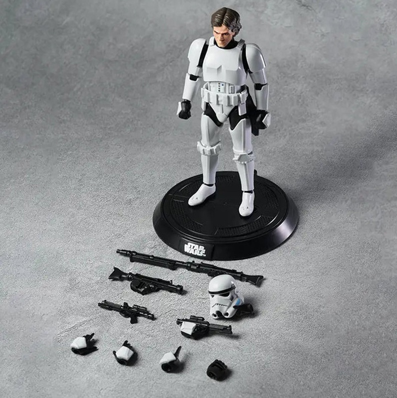 CHAMPION CLASS 03-STAR WARS-HAN SOLO STORMTROOPER DISGUISE-BLOKEES - immagine 4