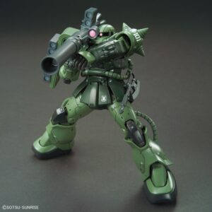 HG 025-MS-06C-6/R6 ZAKU II TYPE C-6/R6-THE ORIGIN-1/144-BANDAI