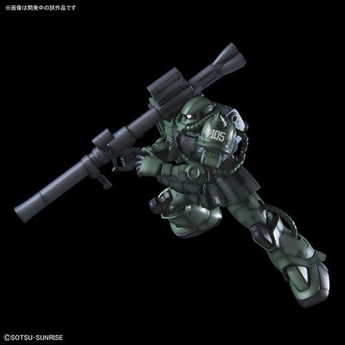HG 025-MS-06C-6/R6 ZAKU II TYPE C-6/R6-THE ORIGIN-1/144-BANDAI - immagine 4