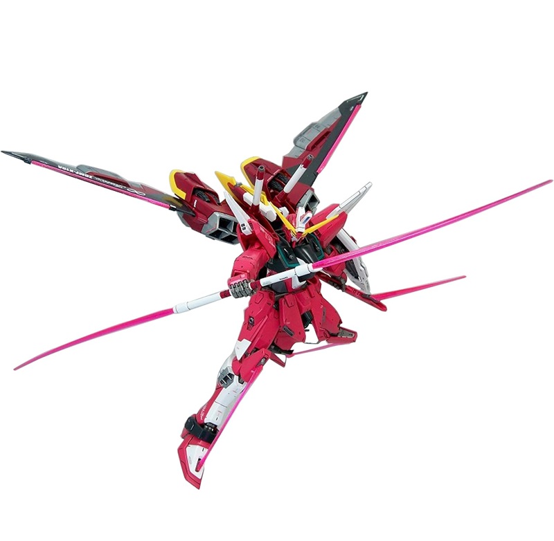 MG-INFINITE JUSTICE GUNDAM-1/100-BANDAI - immagine 7