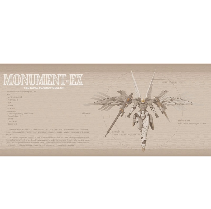 MONUMENT EX-1/60-MODEL KIT-STRANGE WORK-SPECIAL PRICE - immagine 13