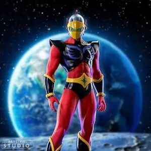 UFO ROBOT GRENDIZER-ACTARUS THE DUKE-SUPER FIGURE COLLECTION-1/10-RERUN-ABYSTYLE