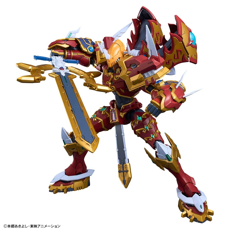 DIGIMON FRONTIER-KAISERGREYMON-FIGURERISE STANDARD-BANDAI - immagine 5