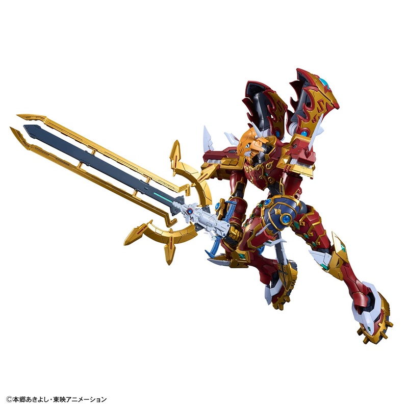 DIGIMON FRONTIER-KAISERGREYMON-FIGURERISE STANDARD-BANDAI - immagine 4