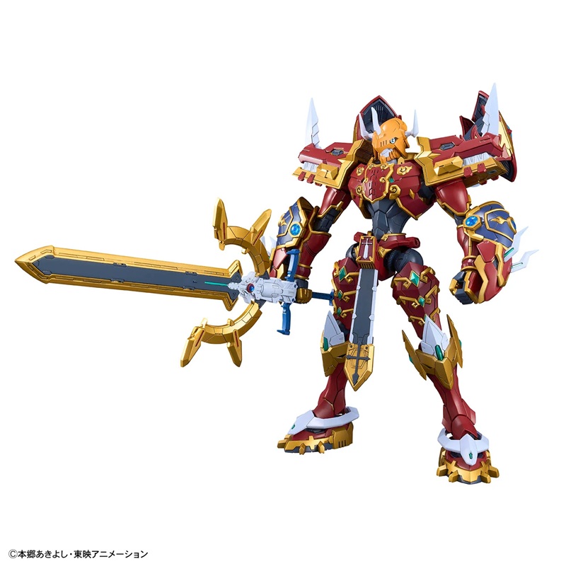 DIGIMON FRONTIER-KAISERGREYMON-FIGURERISE STANDARD-BANDAI