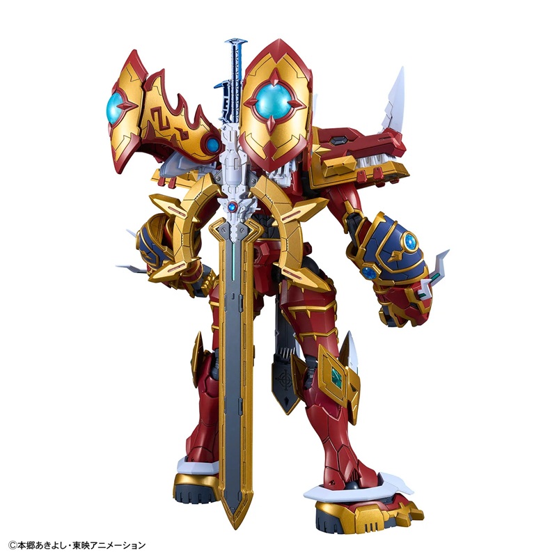 DIGIMON FRONTIER-KAISERGREYMON-FIGURERISE STANDARD-BANDAI - immagine 2