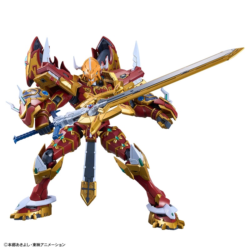 DIGIMON FRONTIER-KAISERGREYMON-FIGURERISE STANDARD-BANDAI - immagine 6