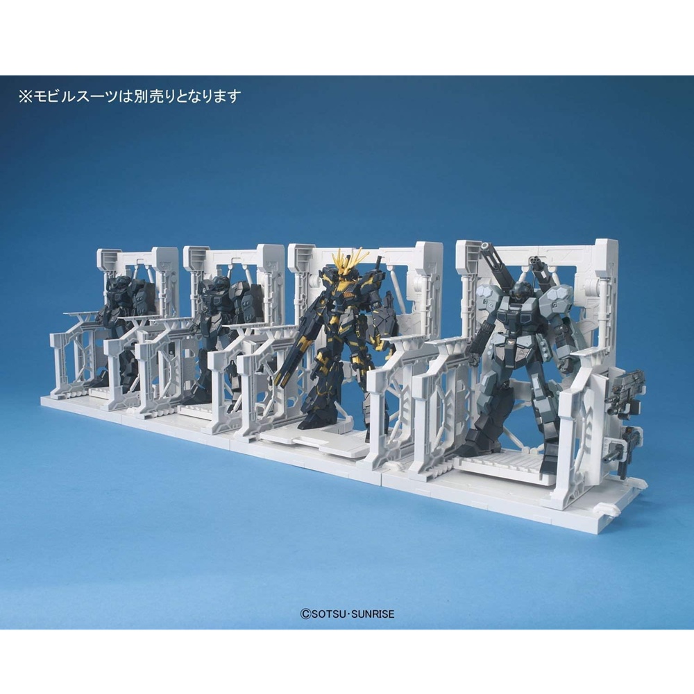 ACTION BASE BUILDERS PARTS SYSTEM BASE 001 (WHITE)-BANDAI - immagine 4