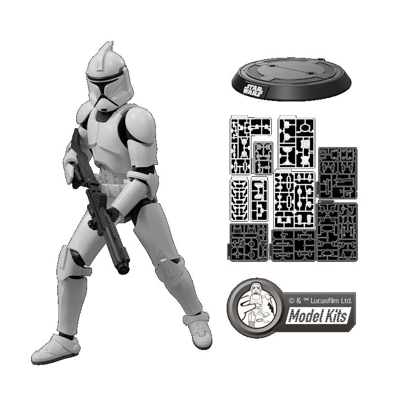 CHAMPION CLASS 07-STAR WARS: ATTACK OF THE CLONES-CLONE TROPPER-BLOKEES - immagine 5