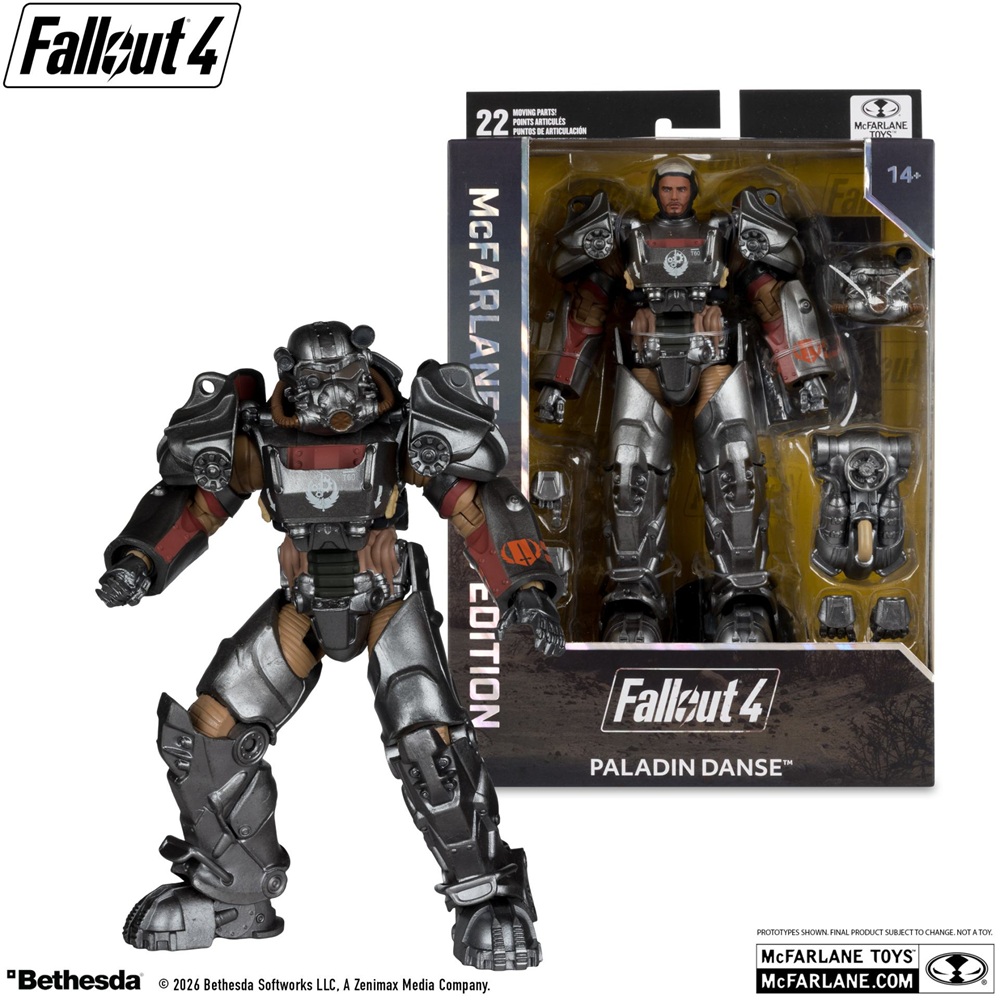 FALLOUT 4-T-60-PALADIN DANSE-MCFARLANE GAMING ED.