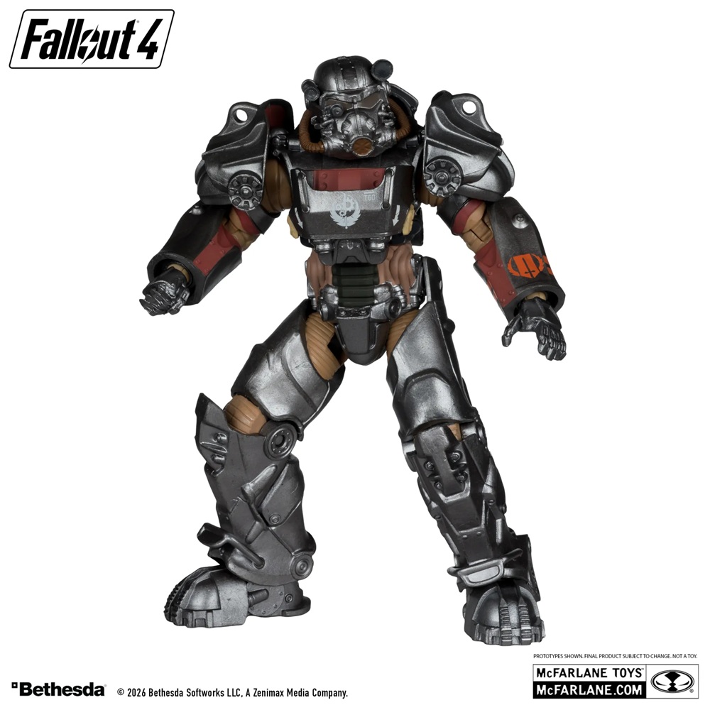 FALLOUT 4-T-60-PALADIN DANSE-MCFARLANE GAMING ED. - immagine 3