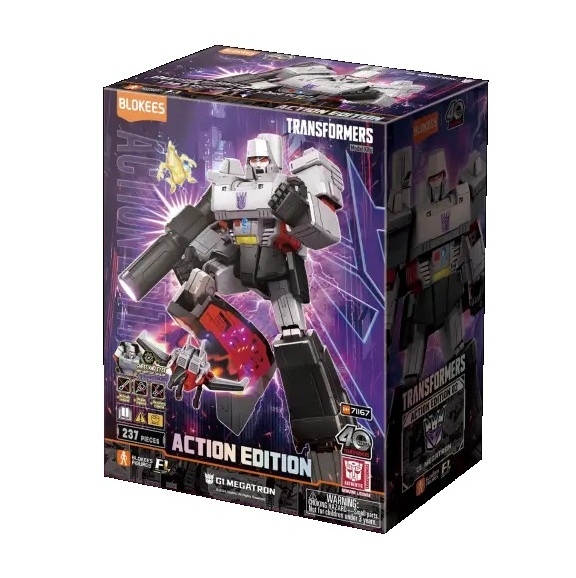 TRANSFORMERS-ACTION ED 02 MEGATRON-BLOKEES