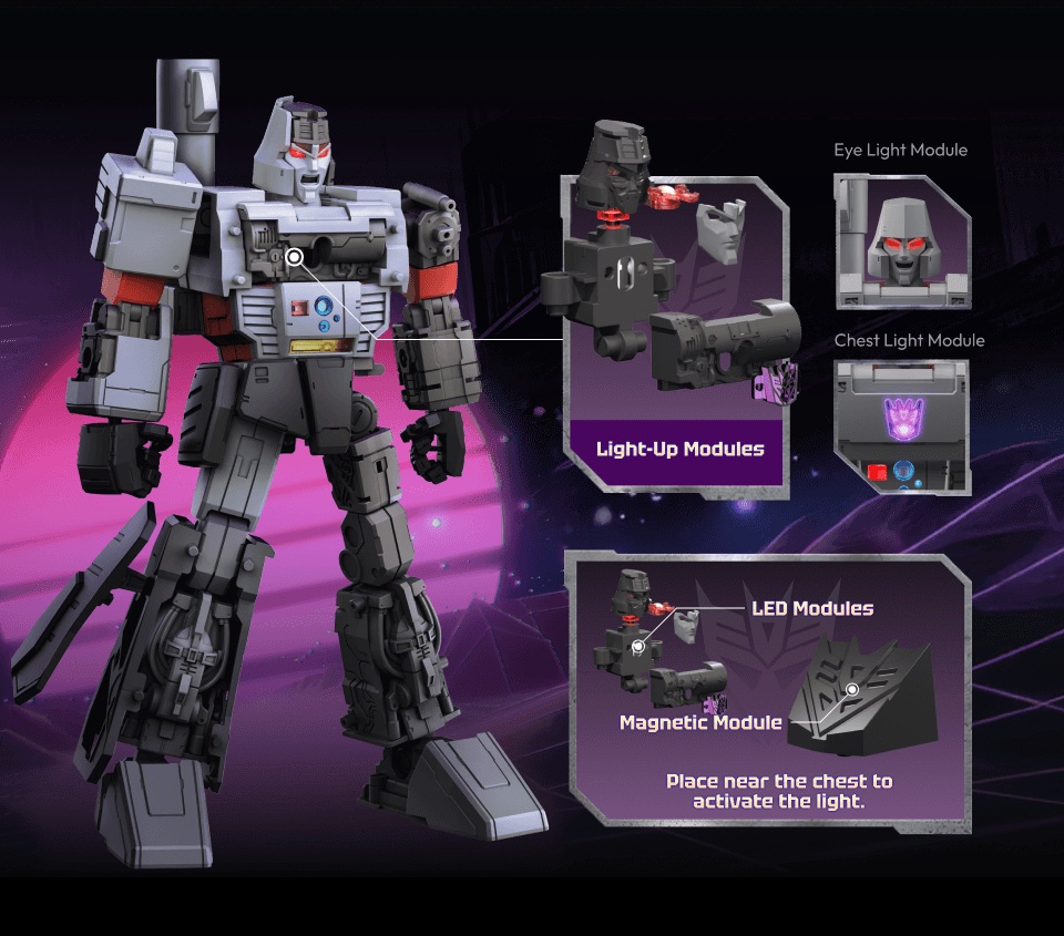 TRANSFORMERS-ACTION ED 02 MEGATRON-BLOKEES - immagine 6