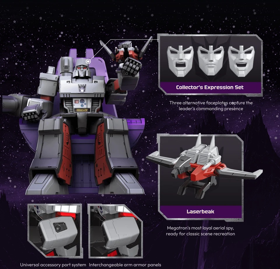 TRANSFORMERS-ACTION ED 02 MEGATRON-BLOKEES - immagine 10