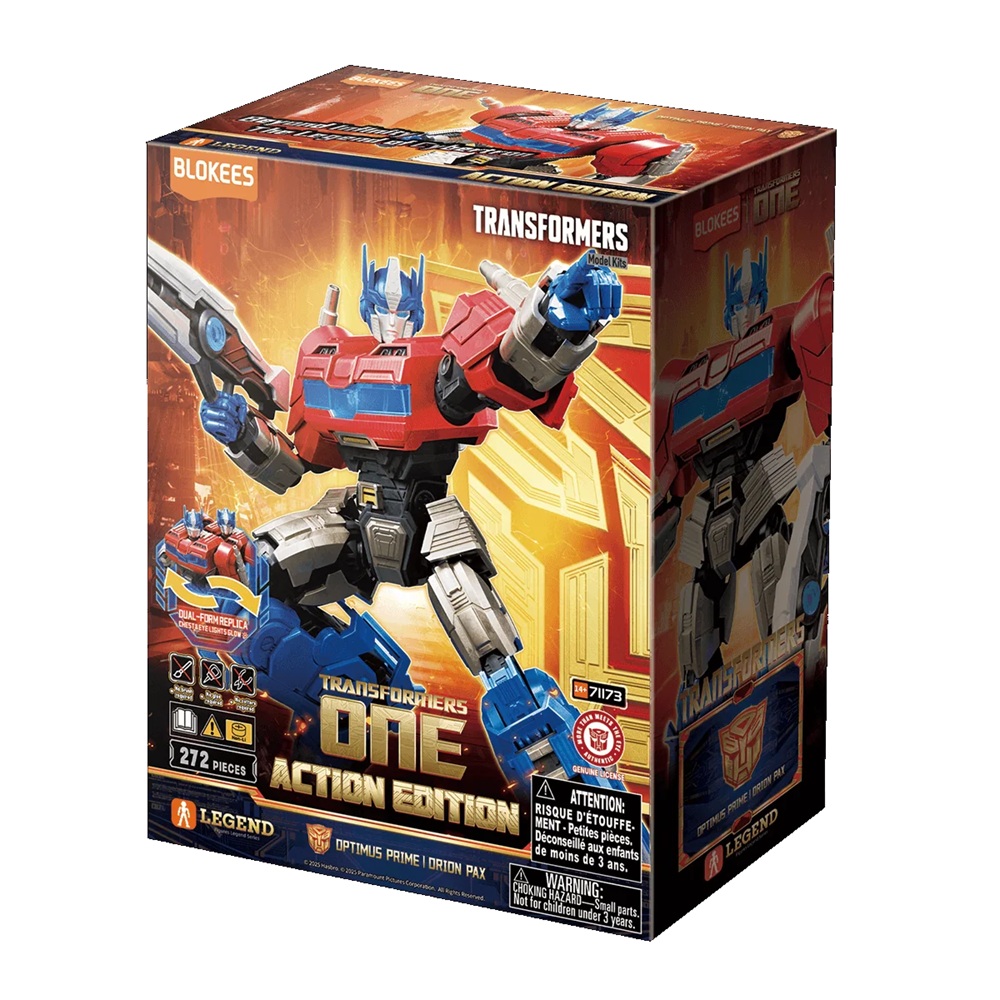 TRANSFORMERS-ACTION ED 04 OPTIMUS-ORION-BLOKEES