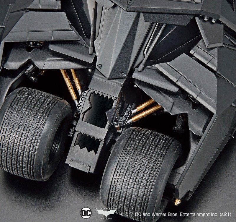 BATMOBILE-BATMAN BEGINS VER.-1/35-BANDAI - immagine 8