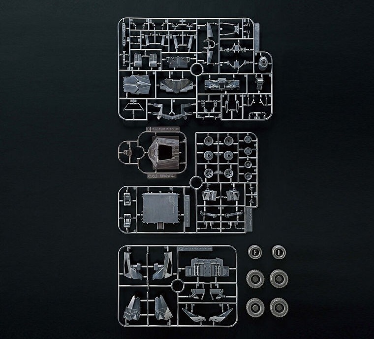 BATMOBILE-BATMAN BEGINS VER.-1/35-BANDAI - immagine 9