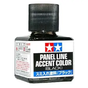 TAMIYA PANEL LINE ACCENT COLOR-BLACK