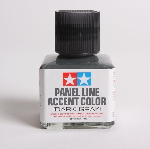 TAMIYA PANEL LINE ACCENT COLOR-DARK GRAY